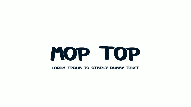 Mop Top Font