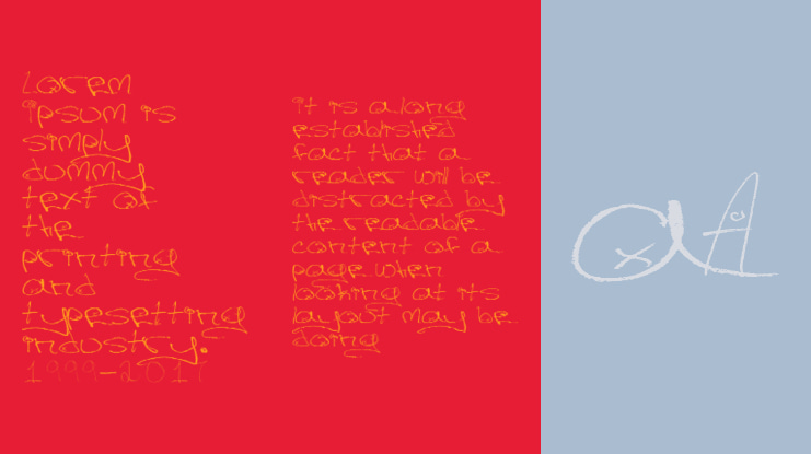 Figge Hand Style Font