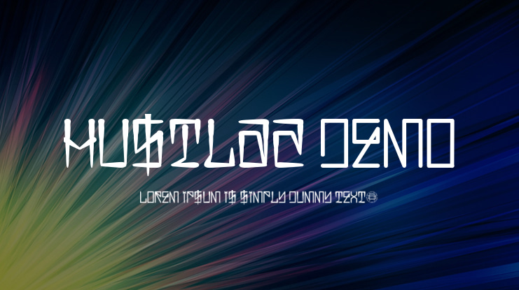 Hustlaz Demo Font