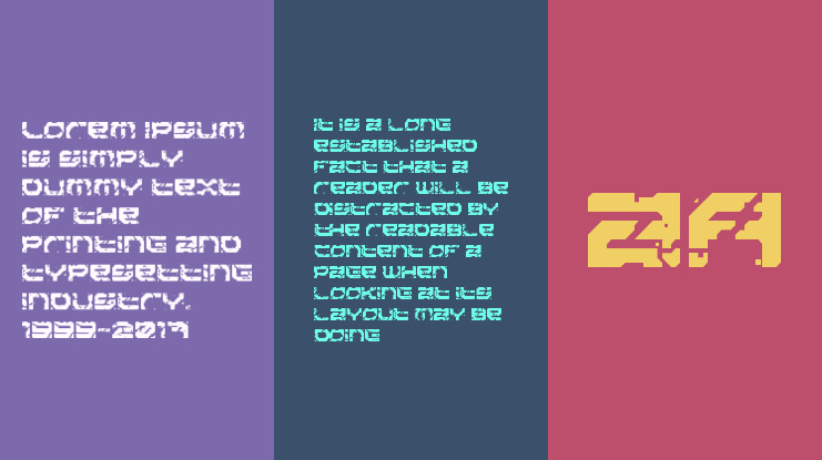 Sector 017 Font