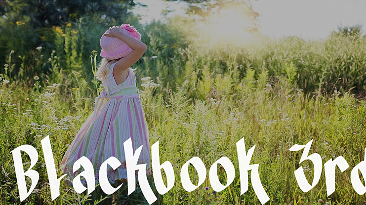 Blackbook 3rd Font