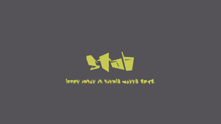 Stab Font