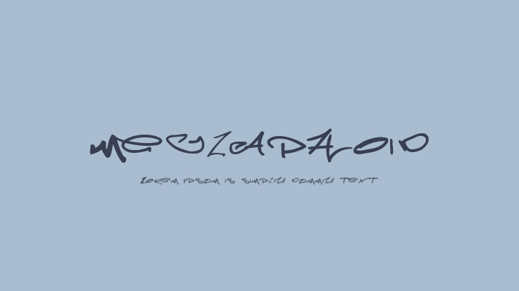 Meglaphoid Font