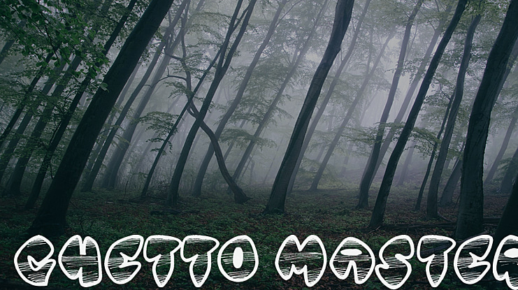 Ghetto Master Font