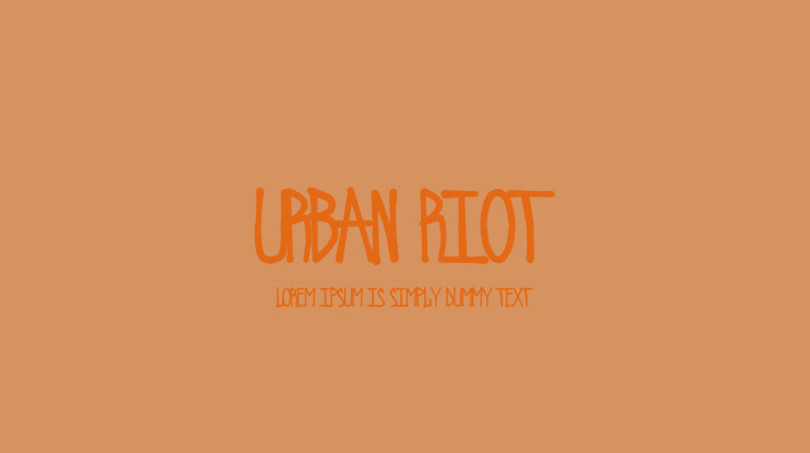 Urban Riot Font
