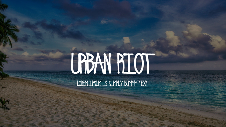 Urban Riot Font