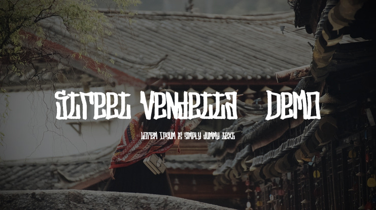 Street Vendetta (Demo) Font