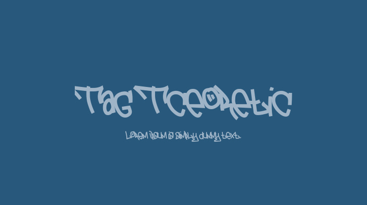 Tag Tceoretic Font