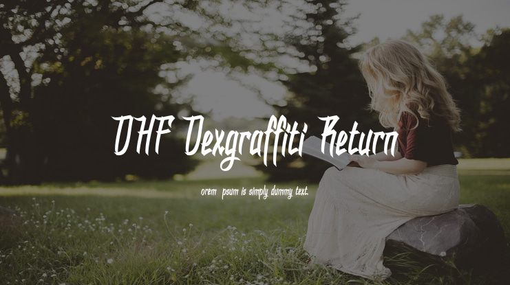 DHF Dexgraffiti Return Font