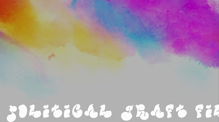 Political Graft Fill Font Family