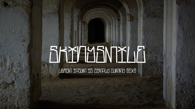 SkinySmile Font