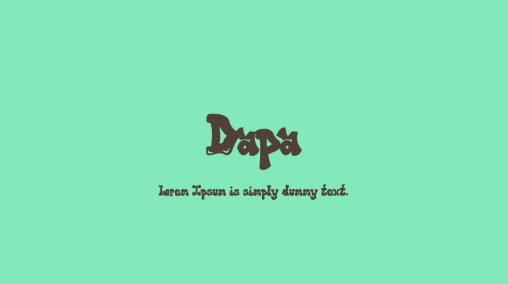 Dapa Font