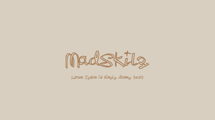 MadSkilz Font