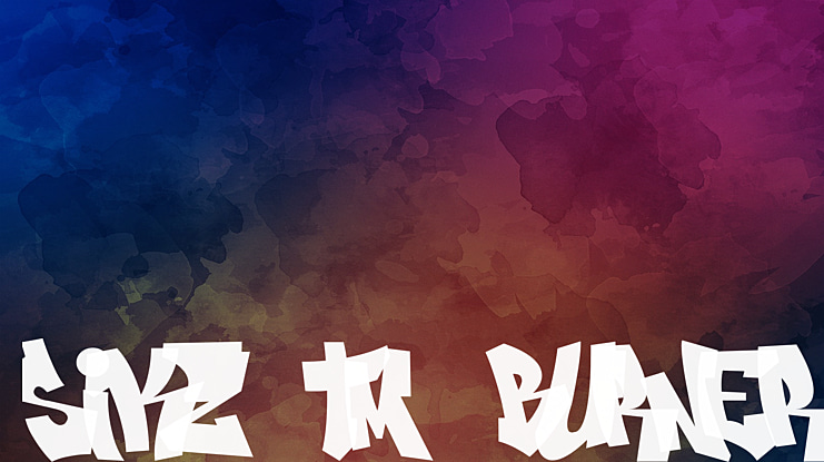 Sikz Tm Burner Font
