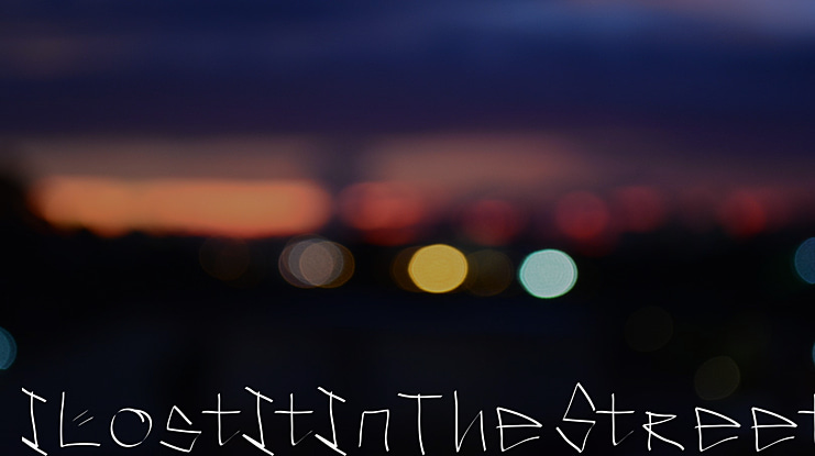 ILostItInTheStreet Font