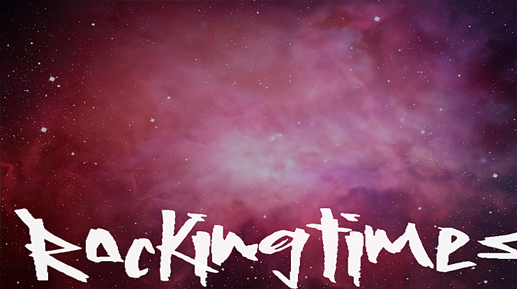 RockingTimes Font