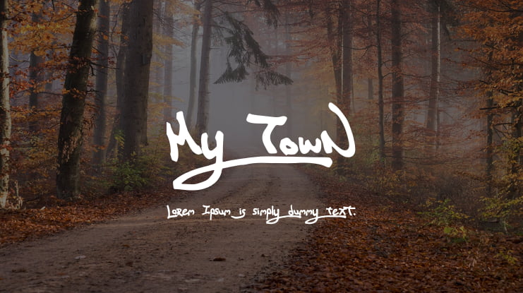 My Town Font
