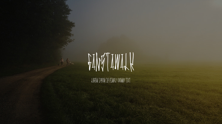 GanstaWalk Font