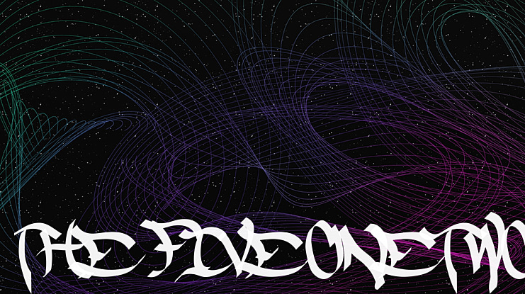 The FiveOneTwo Font