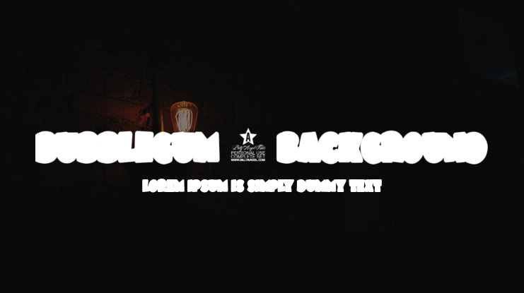 BUBBLEGUM 2 BACKGROUND Font Family