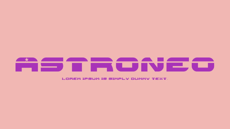 Astroneo Font