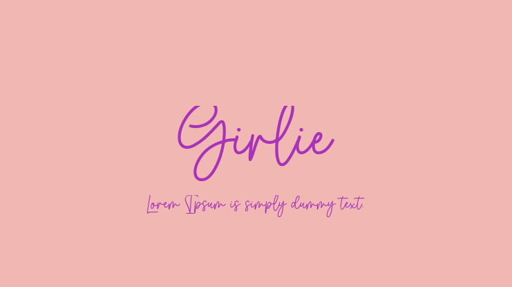 Girlie Font