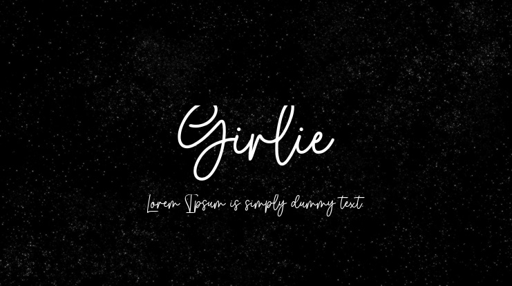 Girlie Font