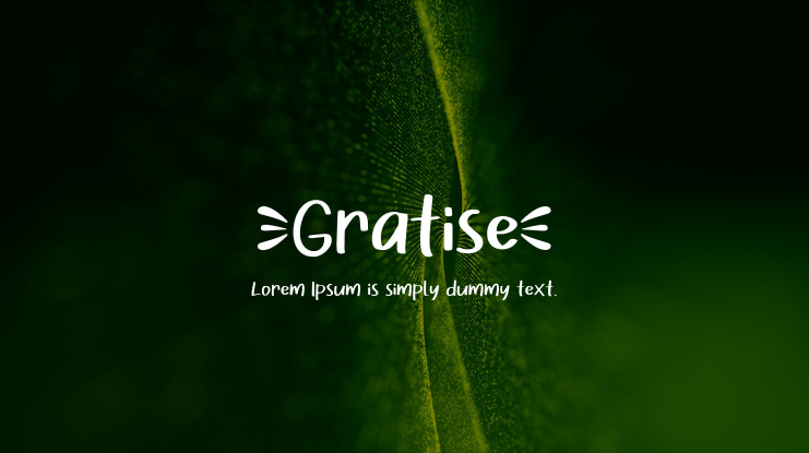 Gratise Font
