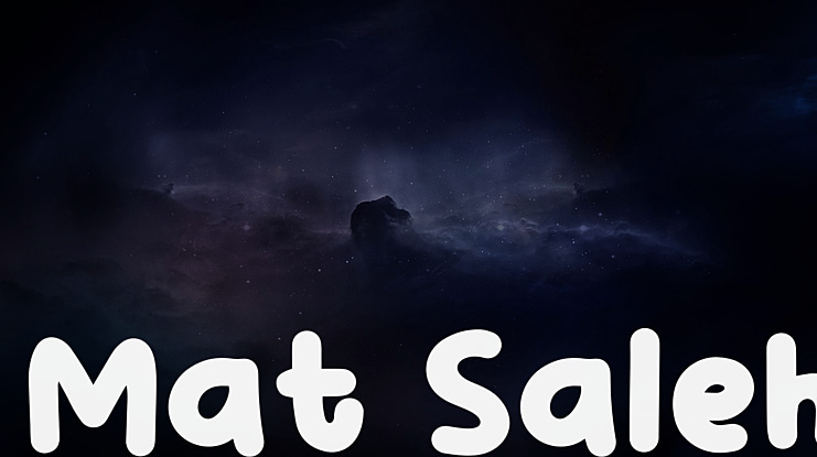 Mat Saleh Font