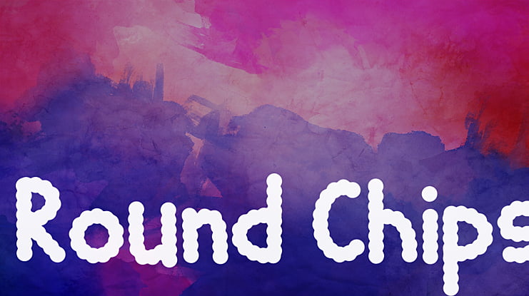 Round Chips Font