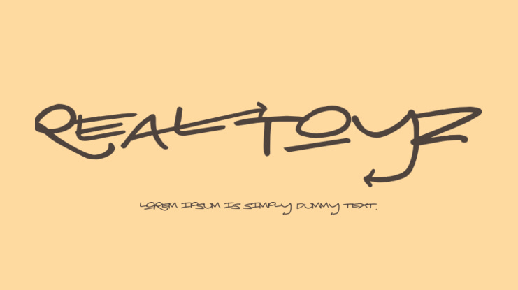 Real Toyz Font