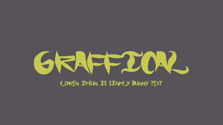 Graffical Font