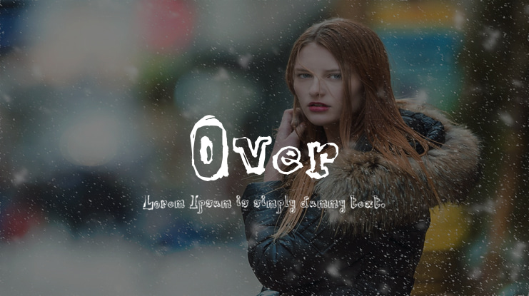 Over Font