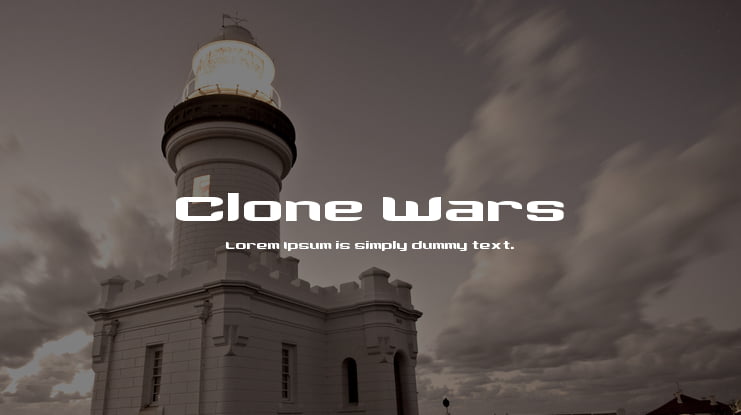 Clone Wars Font