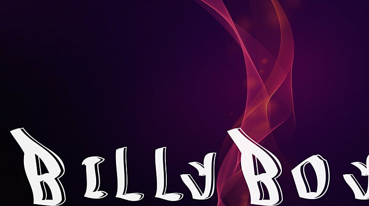 BillyBoy Font