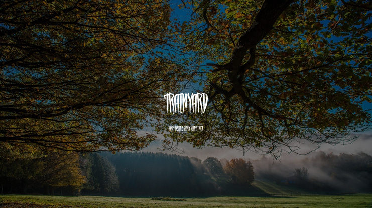 TrainYard Font