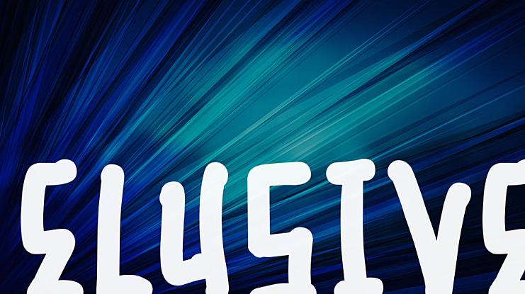 Elusive Font