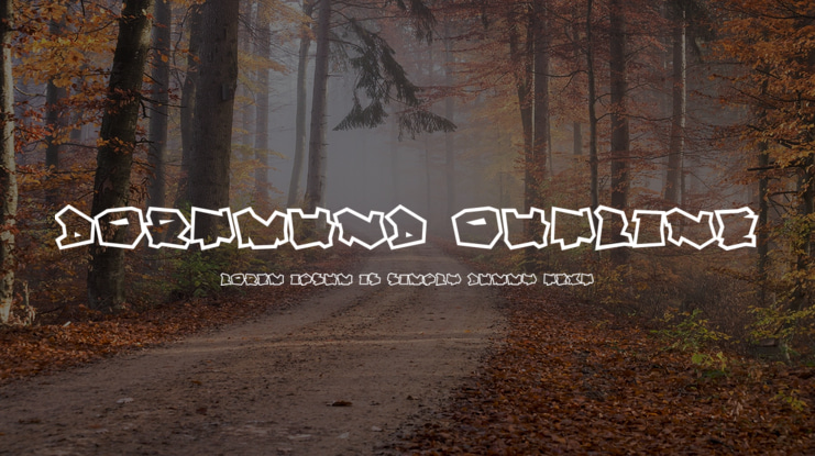 Dortmund Outline Font Family