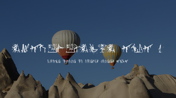 ANTROPOFAGIA TEST 1 Font