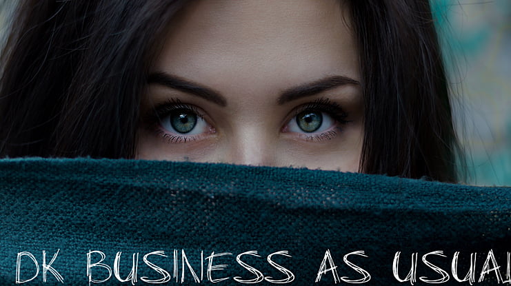 DK Business As Usual Font
