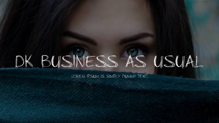 DK Business As Usual Font