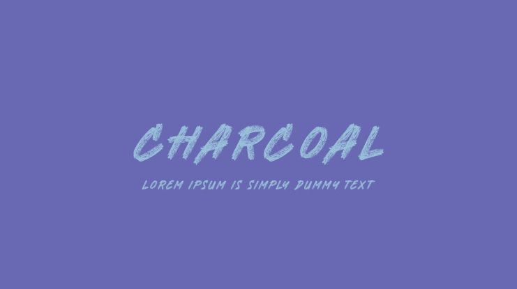 Charcoal Font