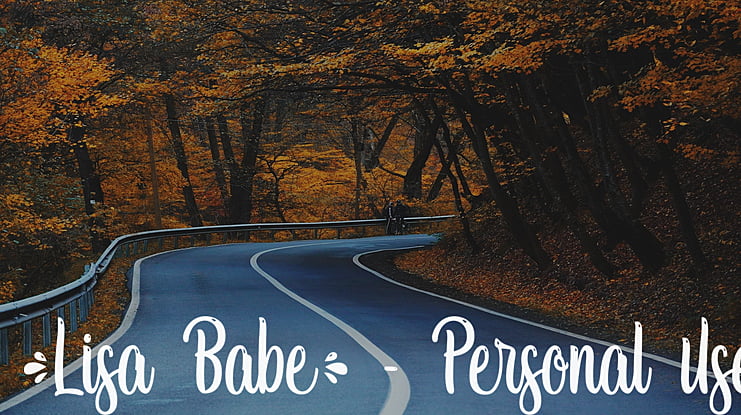 Lisa Babe - Personal Use Font
