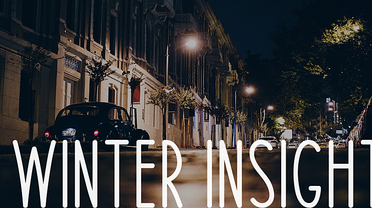 Winter Insight Font