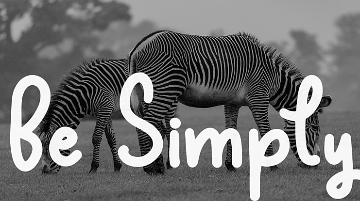 Be Simply Font