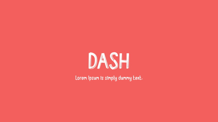DASH Font
