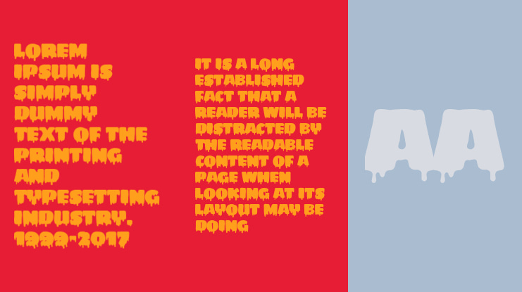 My Favourite Horror Font