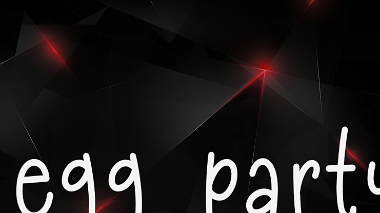 egg party Font