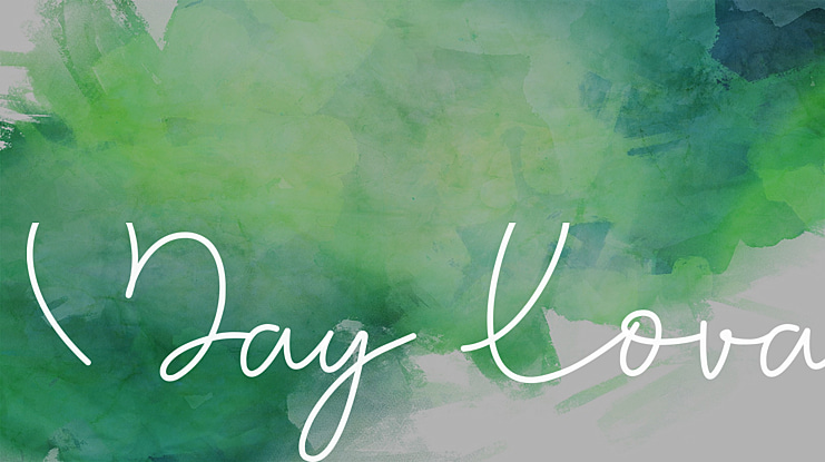 May Lova Font Family