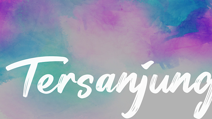 Tersanjung Font